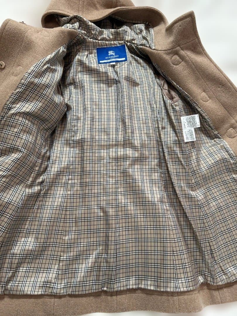 BURBERRY ブルーレーベル　ベージュ ダッフルコート