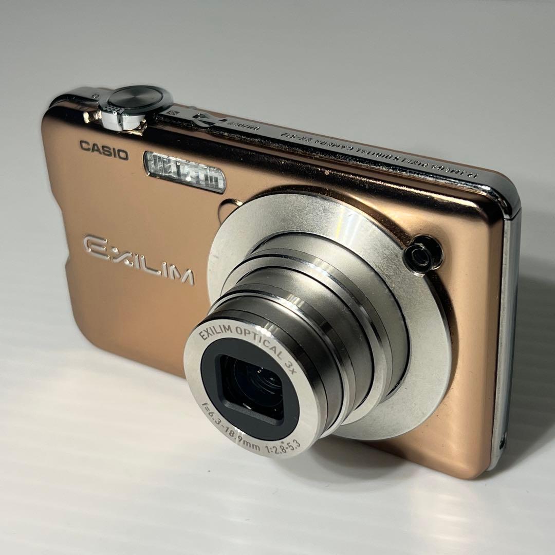 カシオCASIO EXILIM EX-S12ピンクゴールド