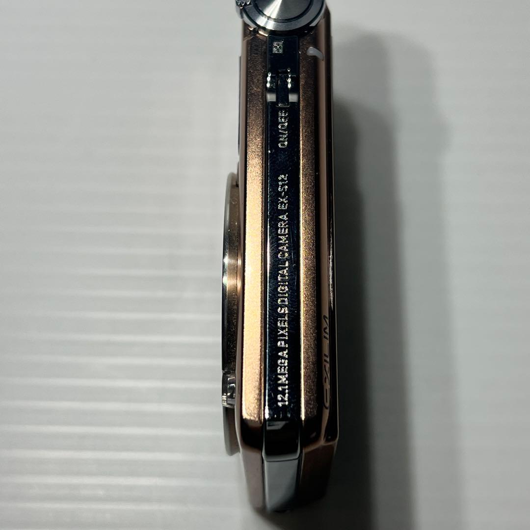 カシオCASIO EXILIM EX-S12ピンクゴールド