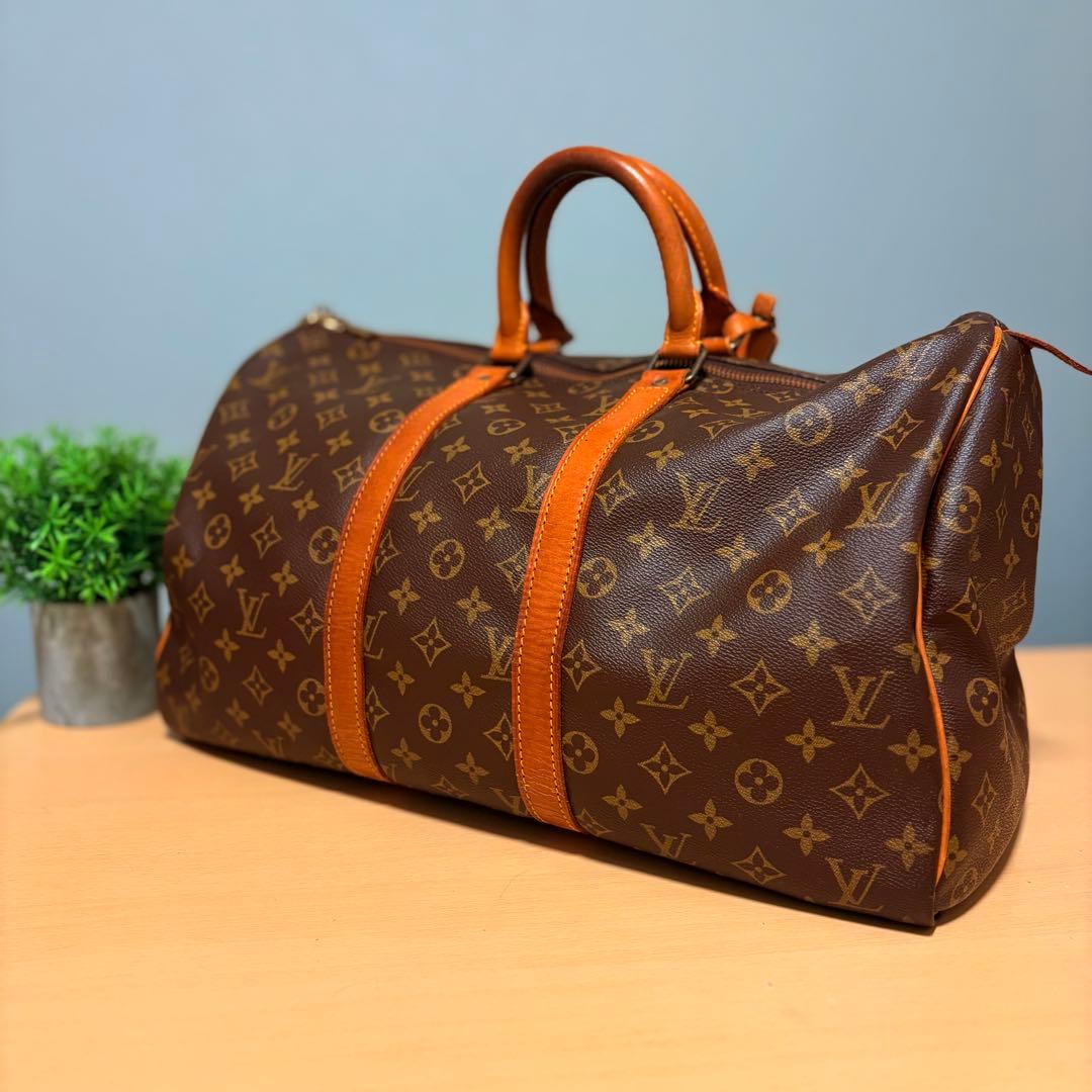 【使用僅か】 キーポル45 モノグラム ボストンバッグ ルイヴィトン