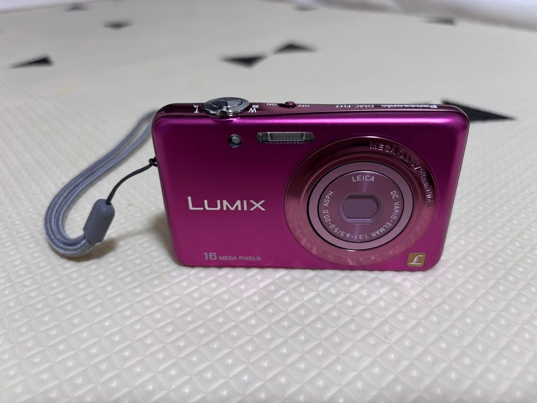 Panasonic LUMIX DMC-FH7 ピンク　動作確認済み