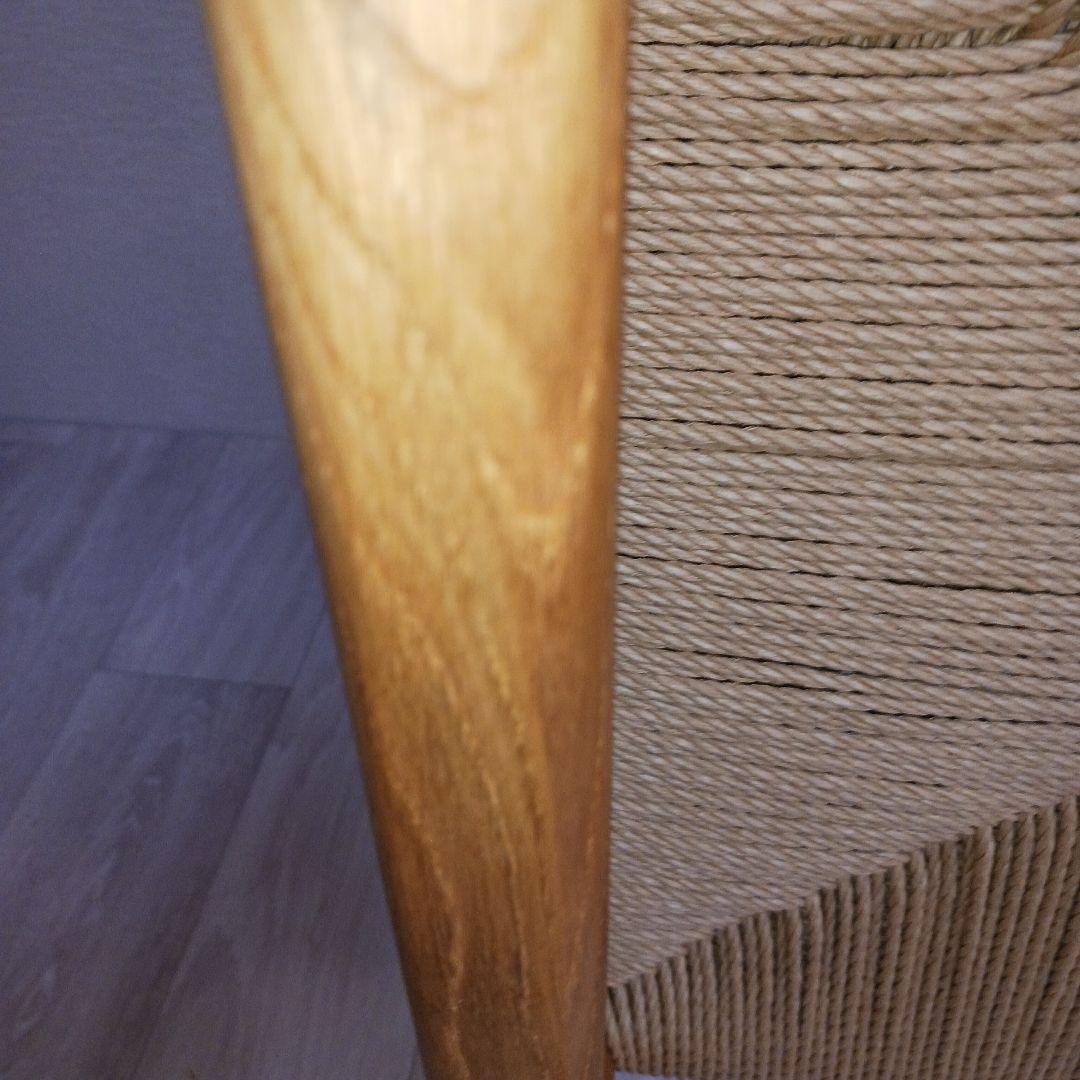 WISE WISE チノ ローチェア オーク材 ペーパーコード ナチュラル