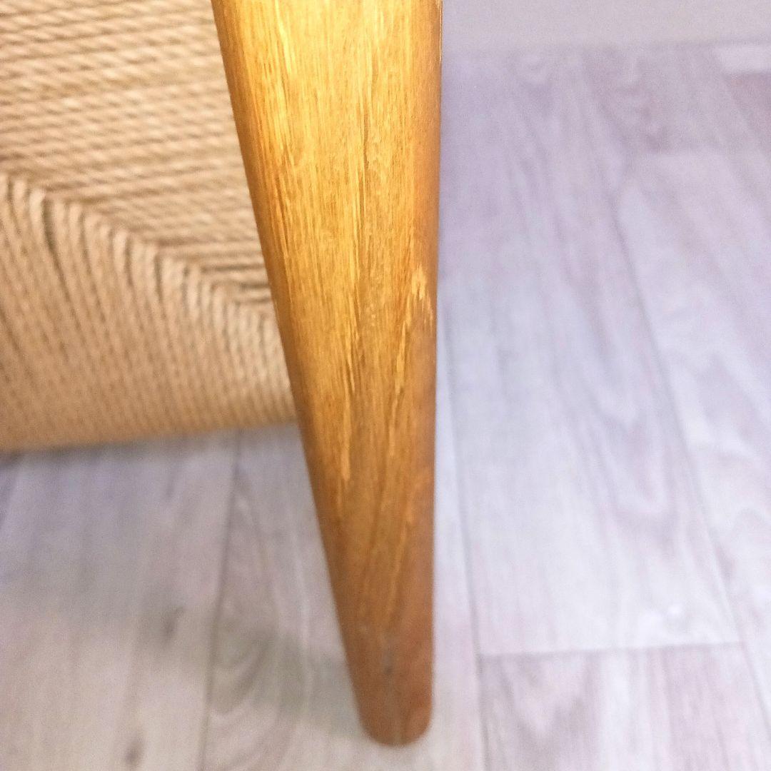 WISE WISE チノ ローチェア オーク材 ペーパーコード ナチュラル