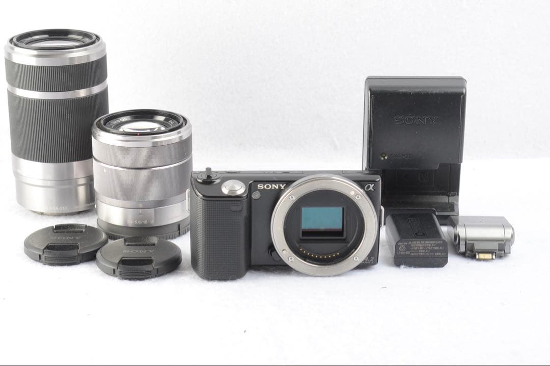 SONY NEX-5 18-55mm＋55-210mm ダブルレンズセット