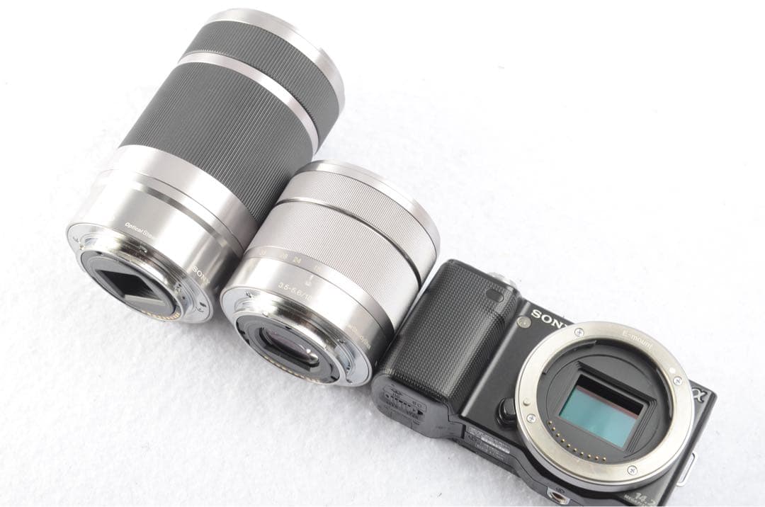 SONY NEX-5 18-55mm＋55-210mm ダブルレンズセット