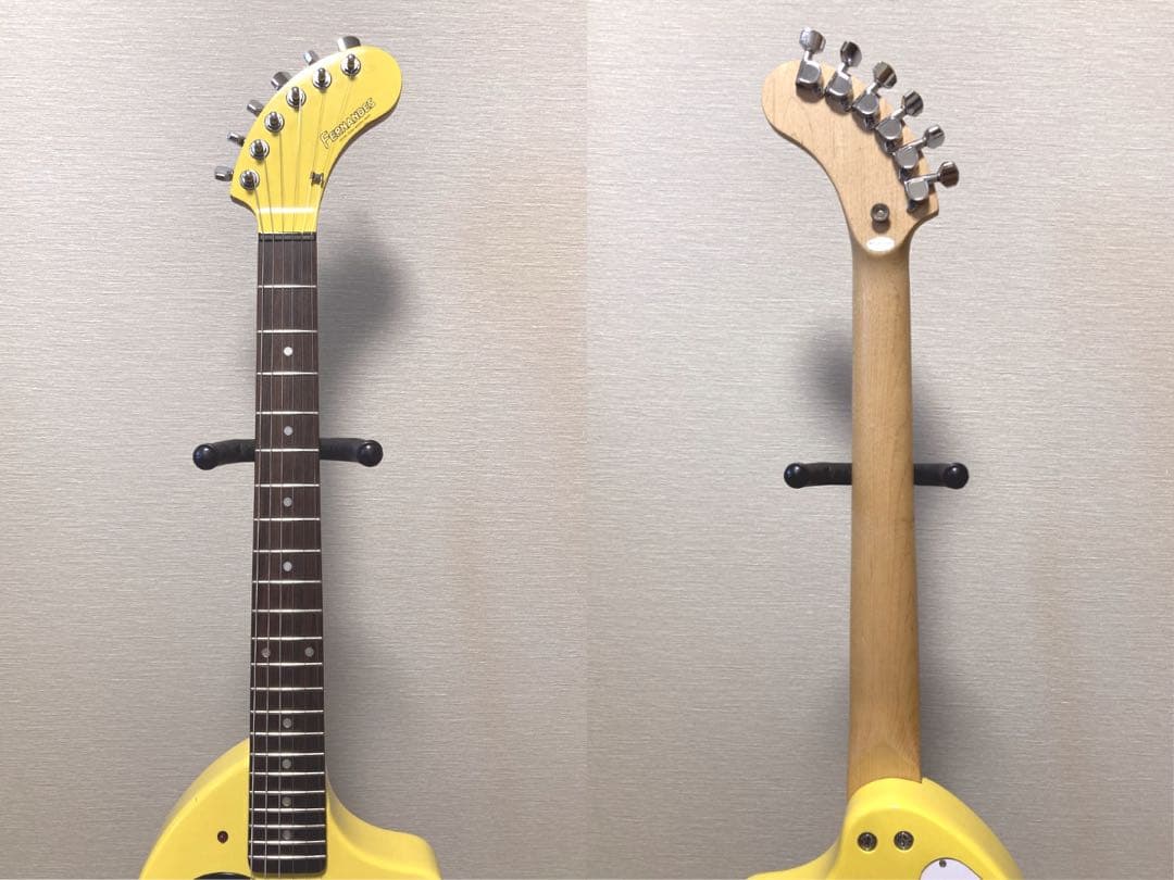 FERNANDES ZO-3 黄色 イエロー USBアダプター付き 弦新品