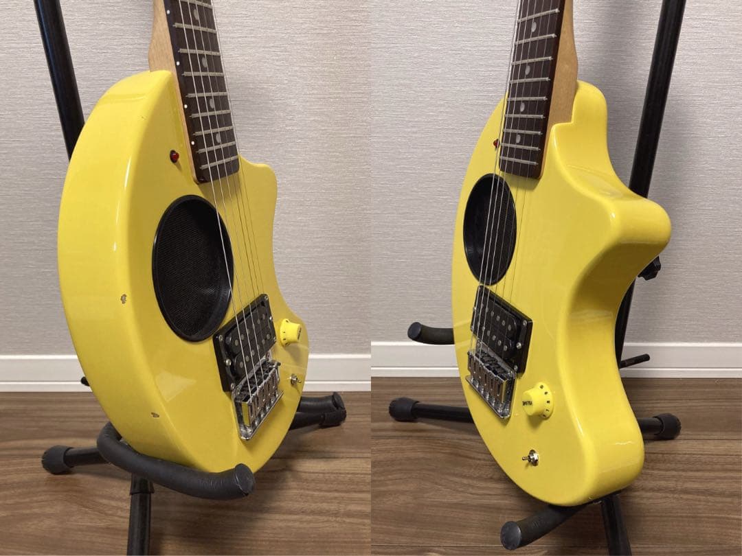 FERNANDES ZO-3 黄色 イエロー USBアダプター付き 弦新品