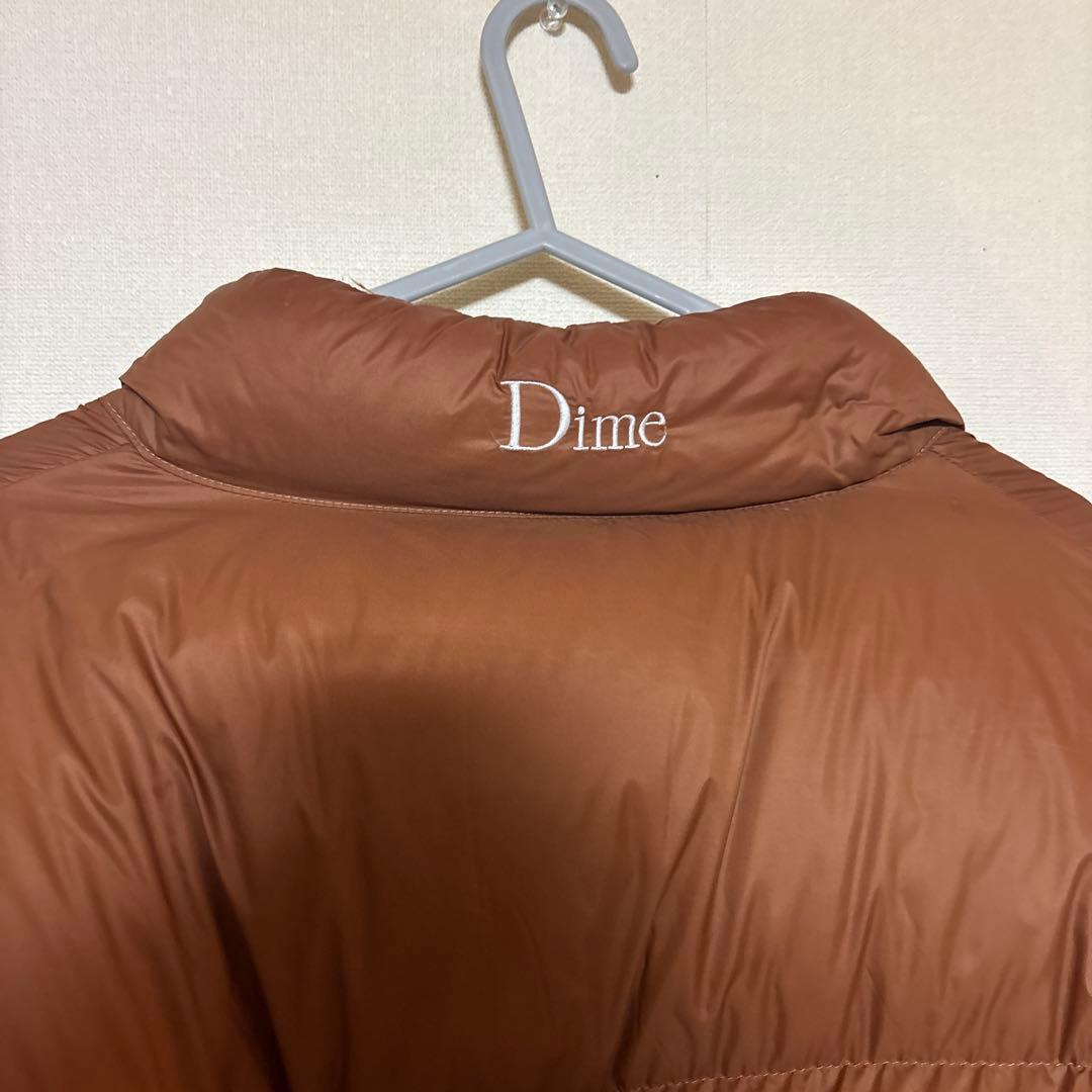 Dime ブラウン ダウンジャケット L