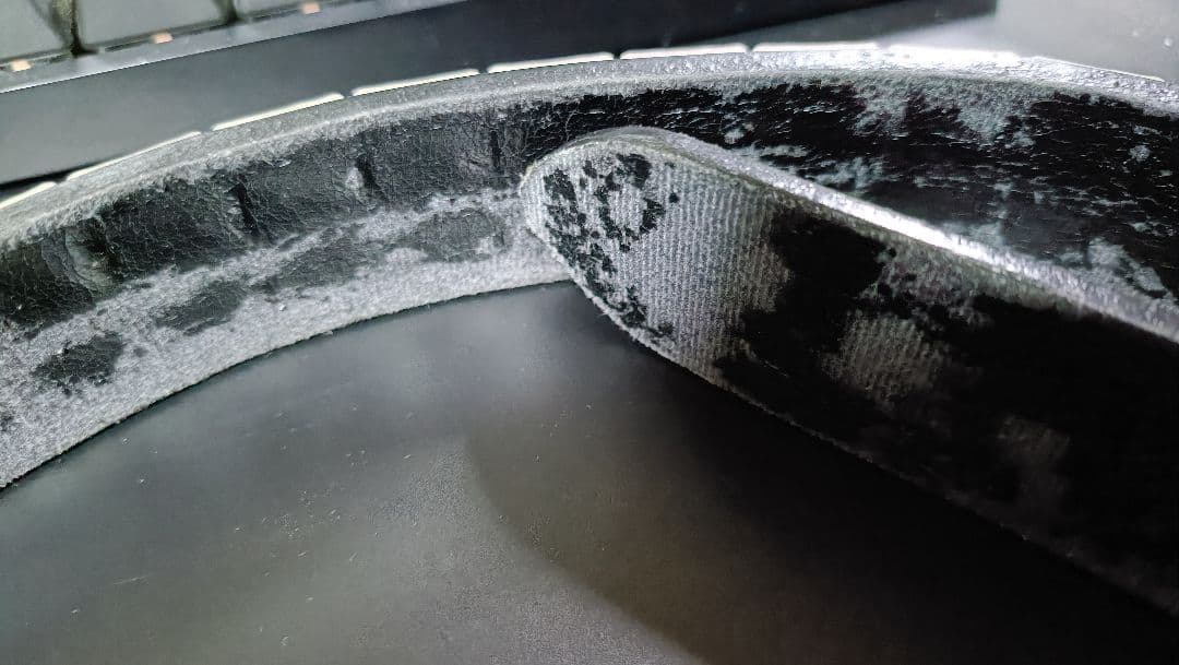 【送料込み】666　2連ピラミッドスタッズベルト Lサイズ(94cm)