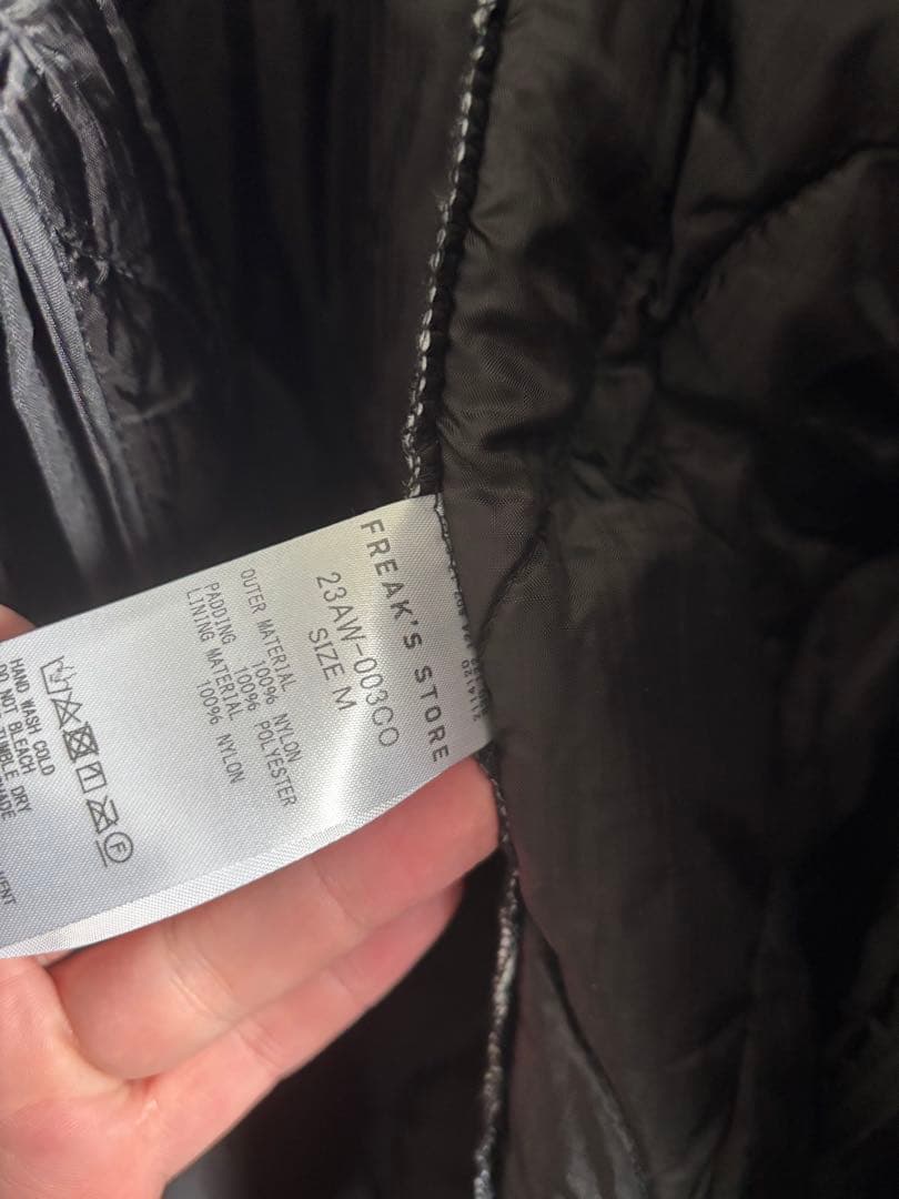 美品 ビッグシルエット M-65 ライナー付　モッズコート　ブラック