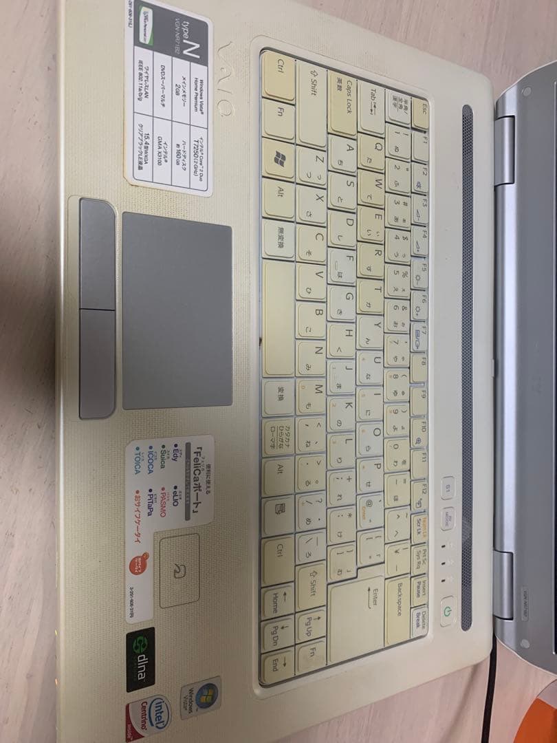 VAIO type N (VGNNR17B2) ノートPC