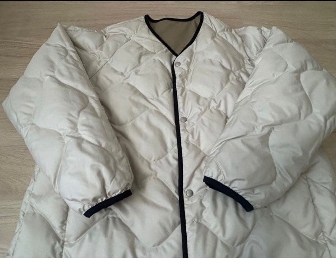 ⭐︎美品⭐︎ナナミカ nanamica リバーシブル ダウンコート ベージュ