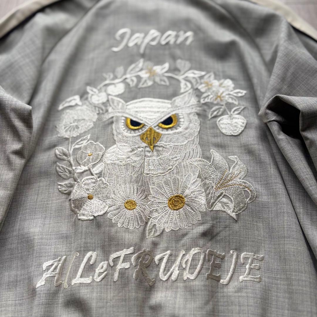 【新品購入品】A(LeFRUDE)E アレフルード スカジャン ブルゾン 刺繍