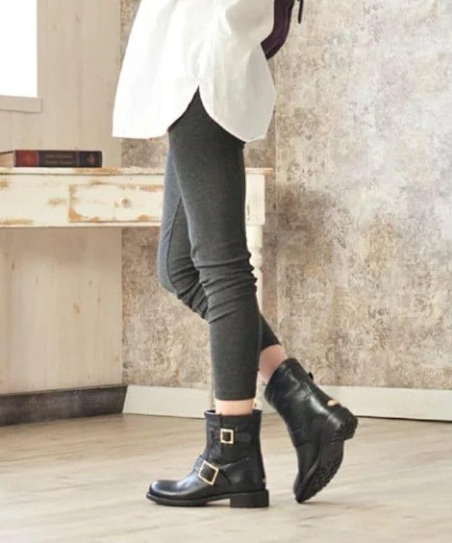 JIMMY CHOO ジミーチュウ　エンジニアブーツ ショートブーツ　黒　36