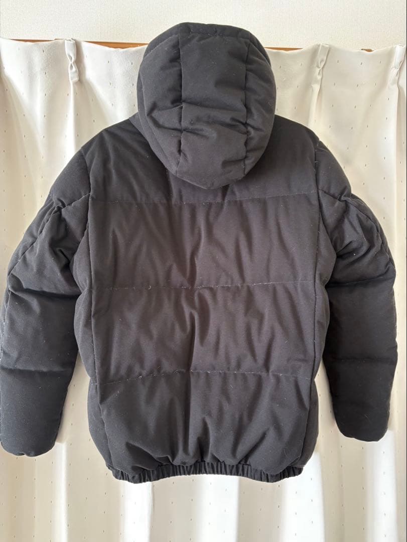 Lacoste フード付きダウンジャケット ブラック