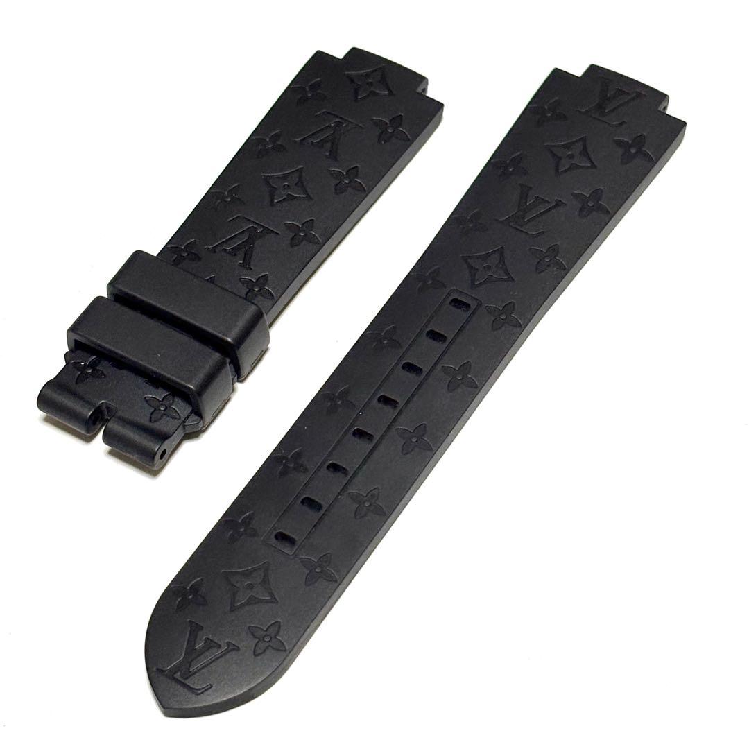 ルイヴィトン タンブール 腕時計用 R15614 モノグラム ノワール ブラック