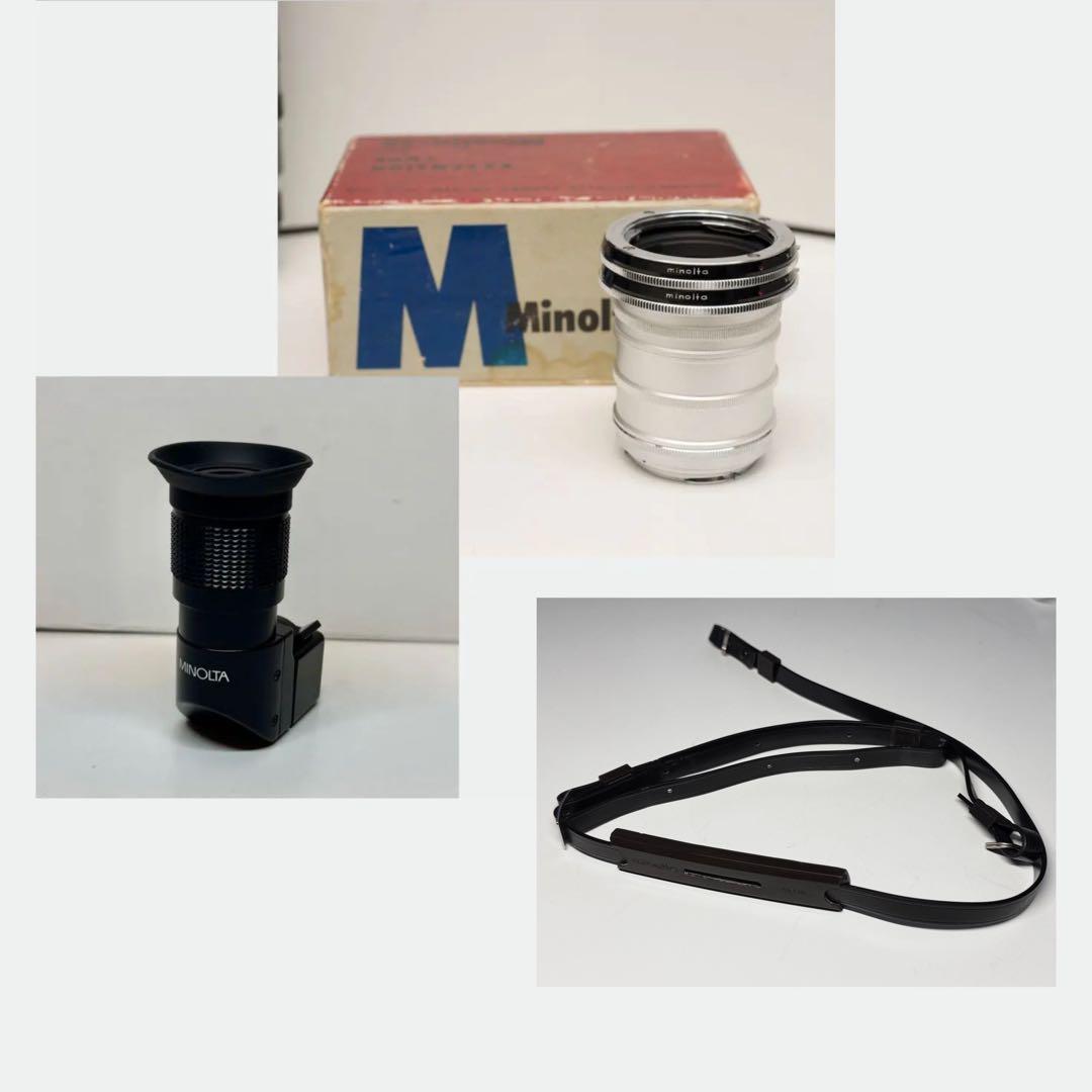 Minolta SR 505 一眼レフカメラ 電池＆レンズセット