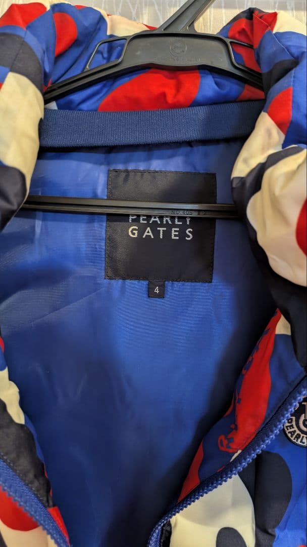 ✨パーリーゲイツサイズ4ダウンベスト‼️✨カモフラ柄確実正規品‼️