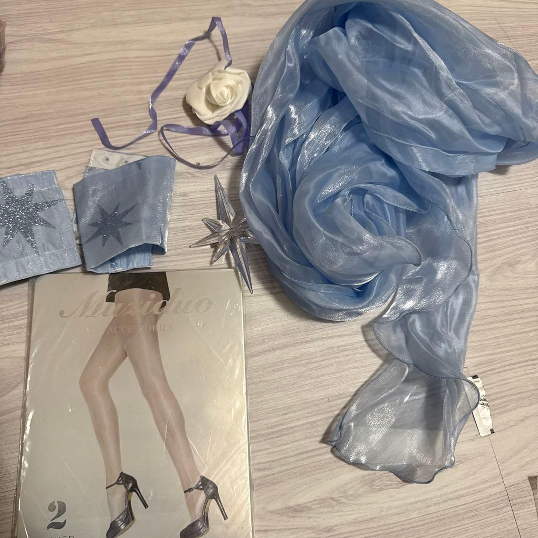 エミリア クリスタルドレス コスプレ リゼロ 三分妄想