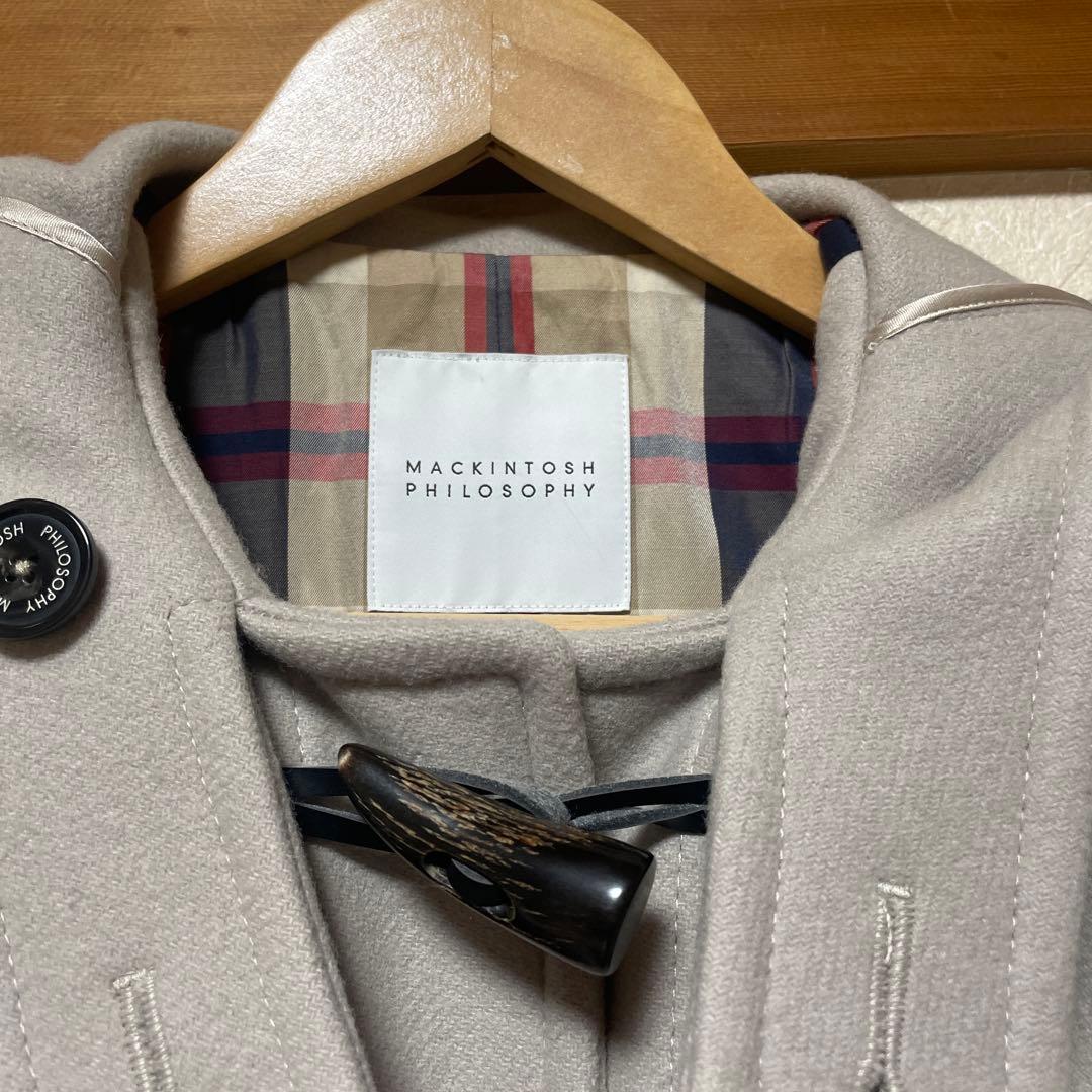 未使用級 希少色 マッキントッシュ 38 ダッフルコート ロング丈