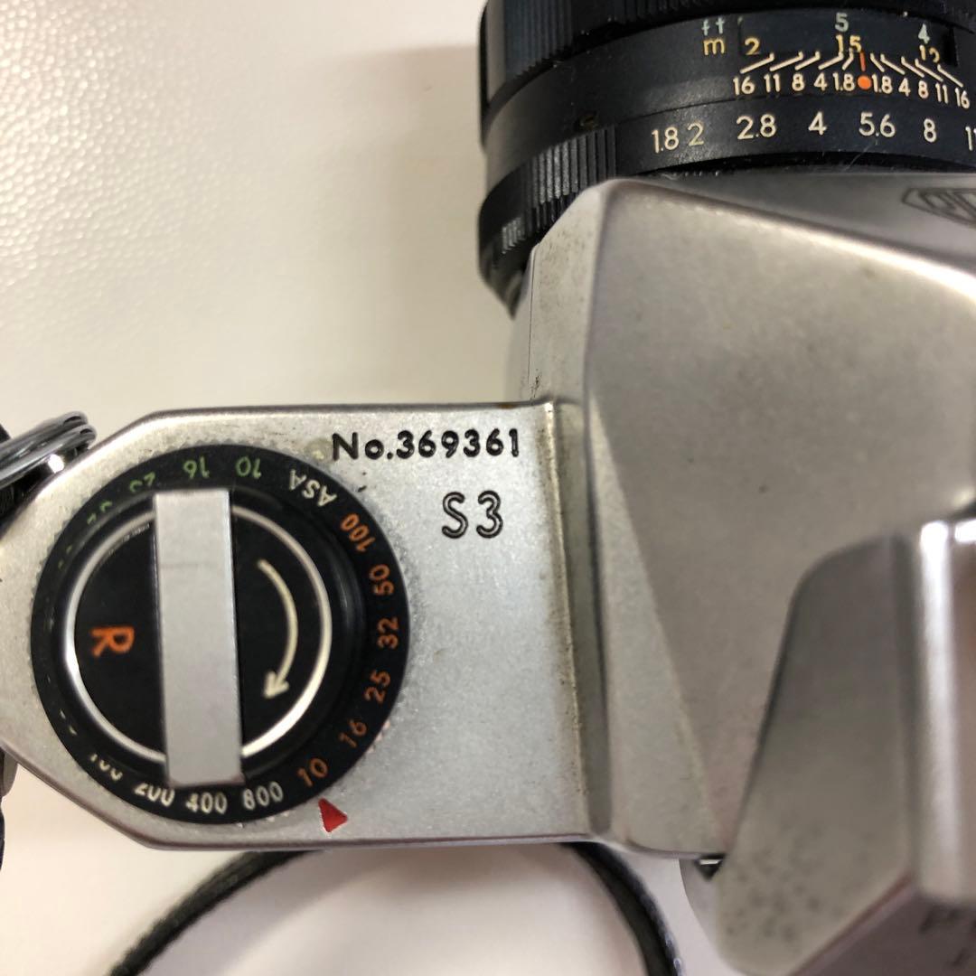 PENTAX JAPAN NO369361 S３フィルム カメラ アンティーク