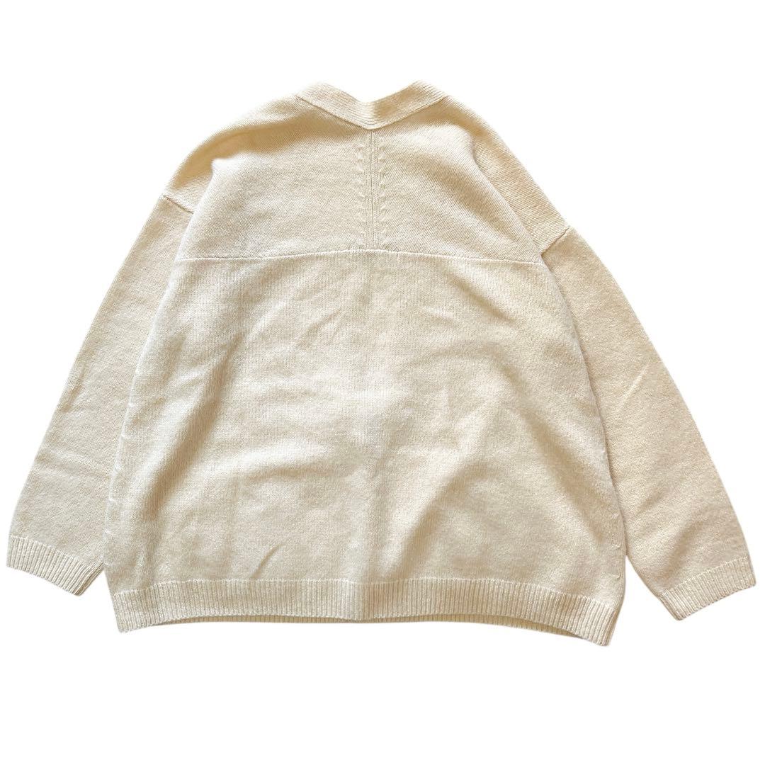 【未使用級】ヴラスブラム ポケット付カーディガン コルトレイクリネン ゆったり