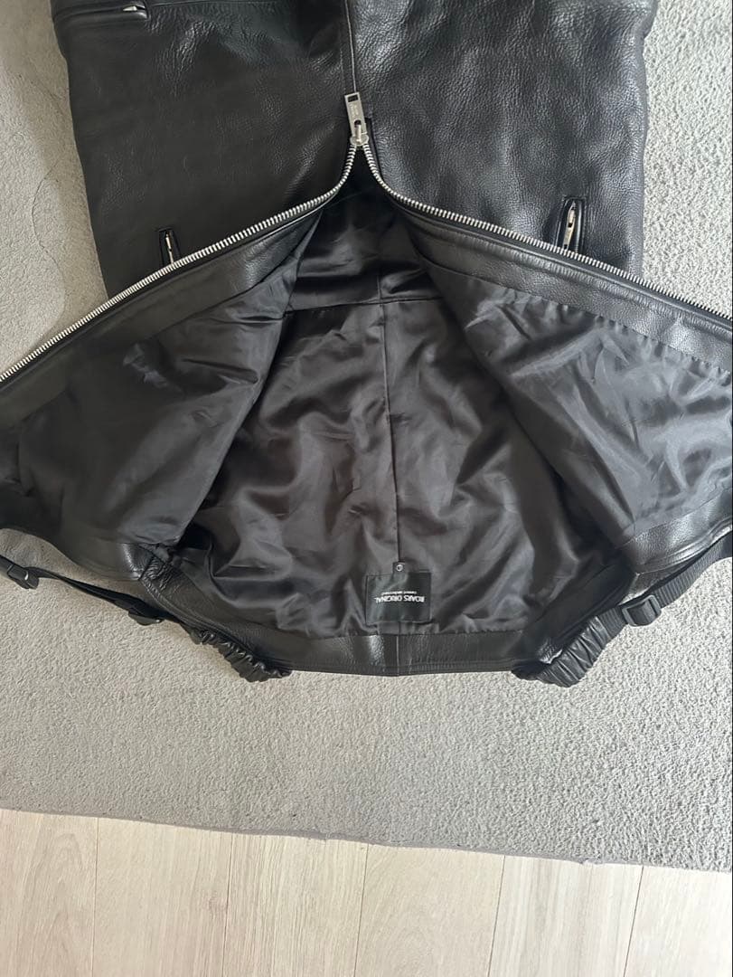 ROARS ORIGINAL レザーオーバーオール バイカー必見！！