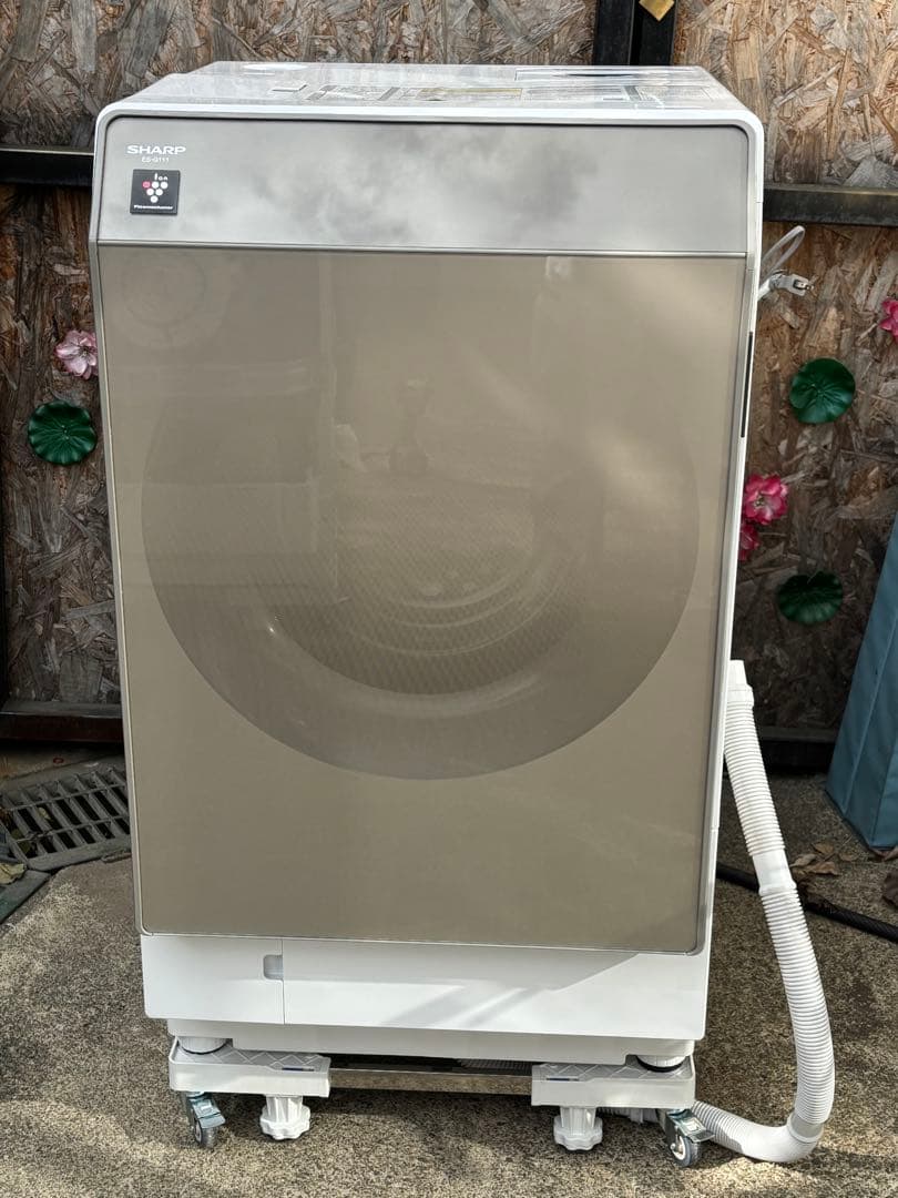 美品 分解クリーニング済み SHARP ES-G111 2019年製 左開き