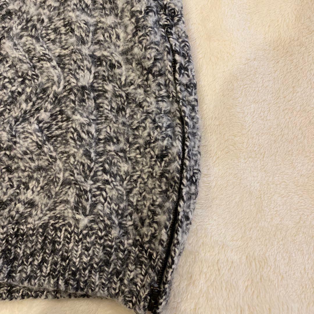 DRIES VAN NOTEN グレー カシミアニットセーター