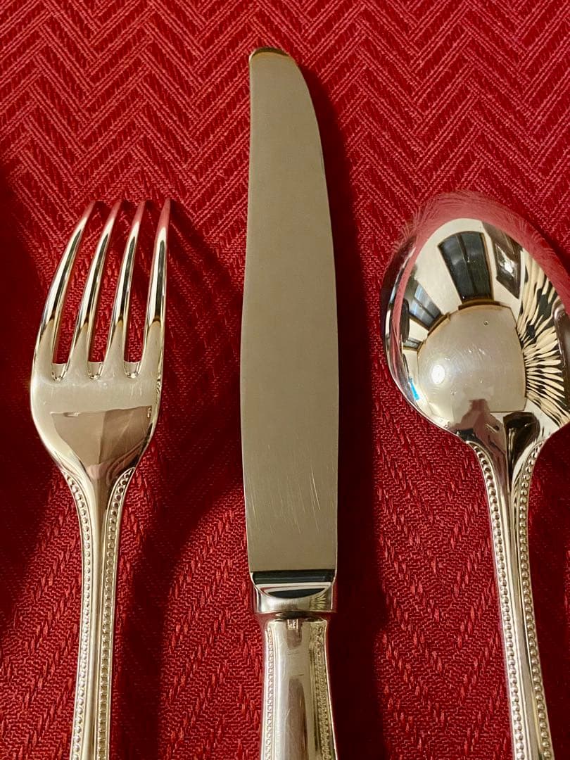 【専用商品】クリストフル パール テーブルサイズ カトラリーセット