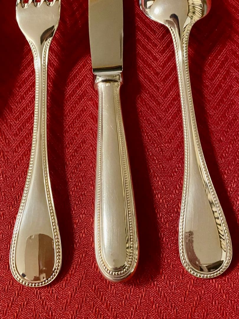 【専用商品】クリストフル パール テーブルサイズ カトラリーセット