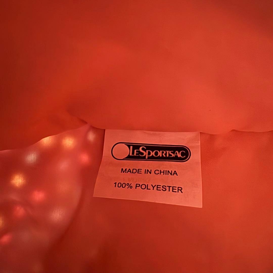 新品 レスポートサック ボストンバッグ 星柄 ブラック ポーチ 鍵付き