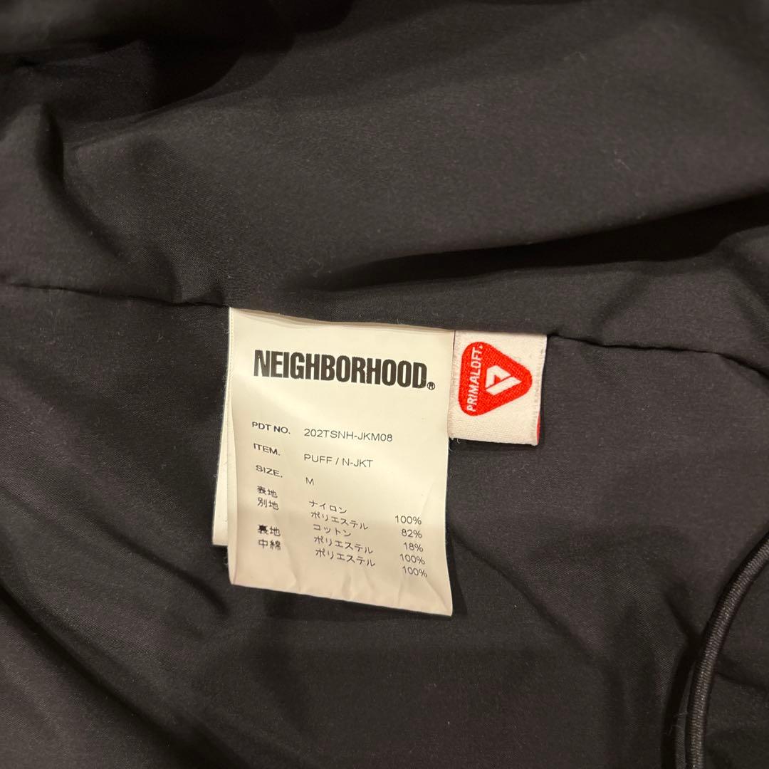 NEIGHBORHOOD ブラック キルティングジャケット　M