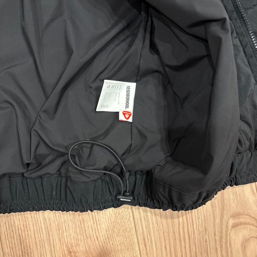 NEIGHBORHOOD ブラック キルティングジャケット　M