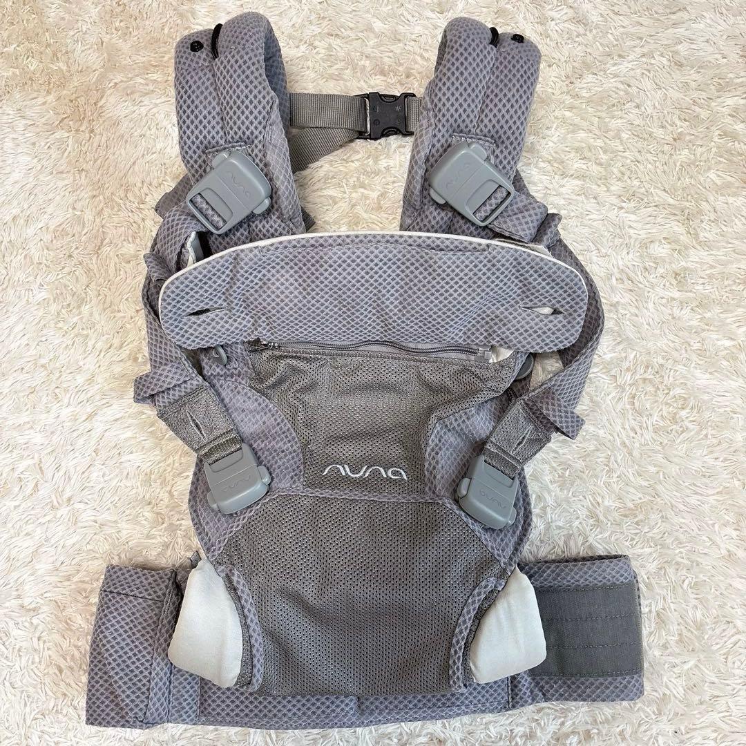 【人気】nuna cudl ヌナ カドル 抱っこ紐　フロスト　メッシュ　グレー