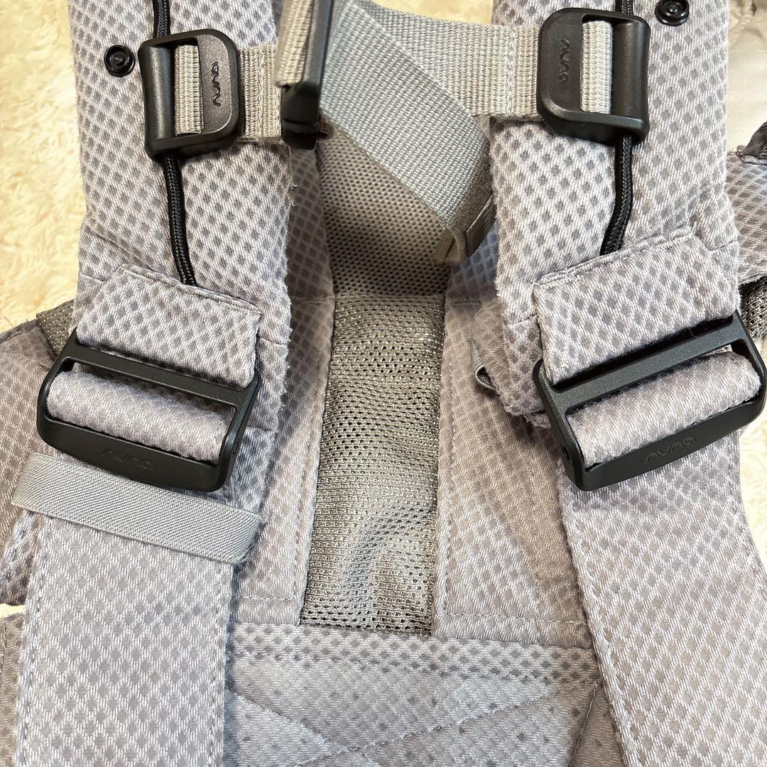 【人気】nuna cudl ヌナ カドル 抱っこ紐　フロスト　メッシュ　グレー