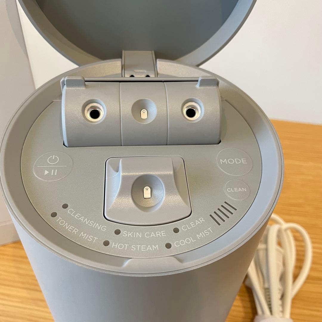 SALONIA PURE BRIGHT STEAMER グレー