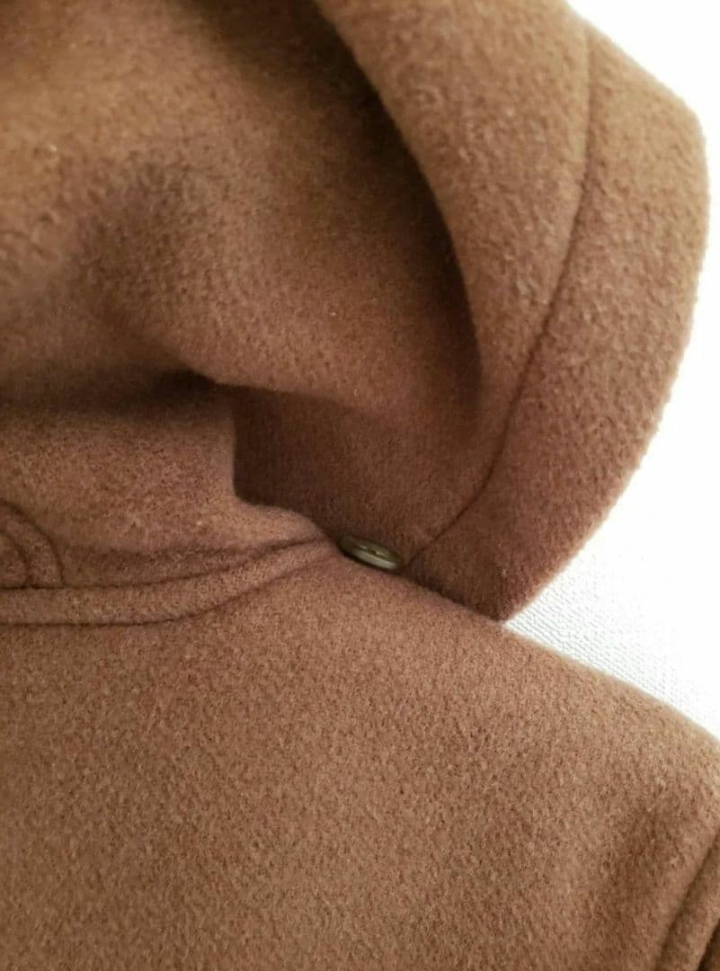 イーストボーイ ダッフルコート ブラウン 9号レディース M フード付き