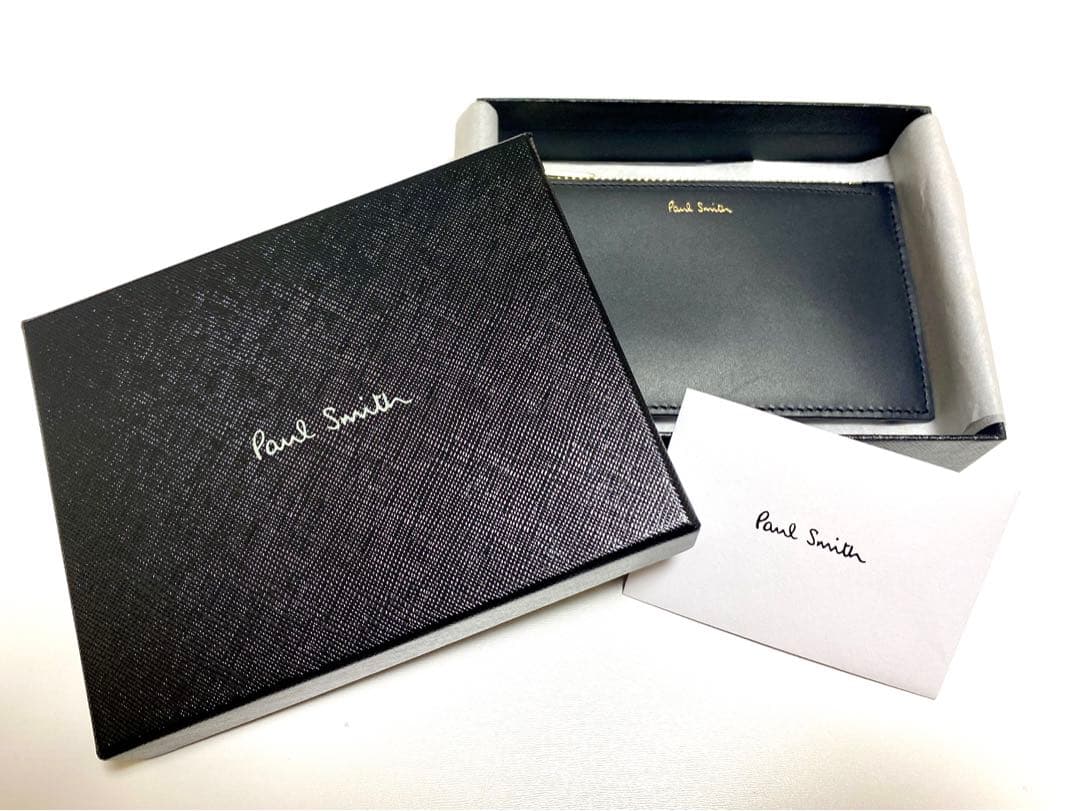 ポール・スミス　フラグメントケース　財布　箱付き