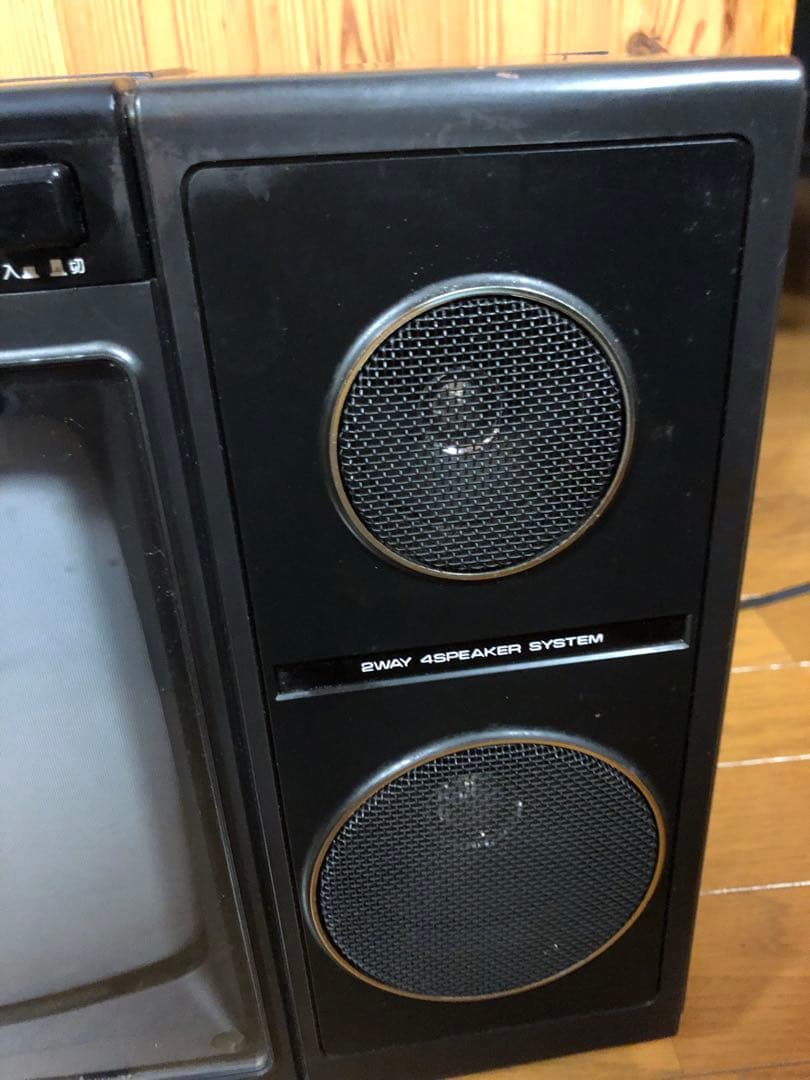 【当時物】サンヨーカラーテレビ CS-121ML ブラウン管テレビ