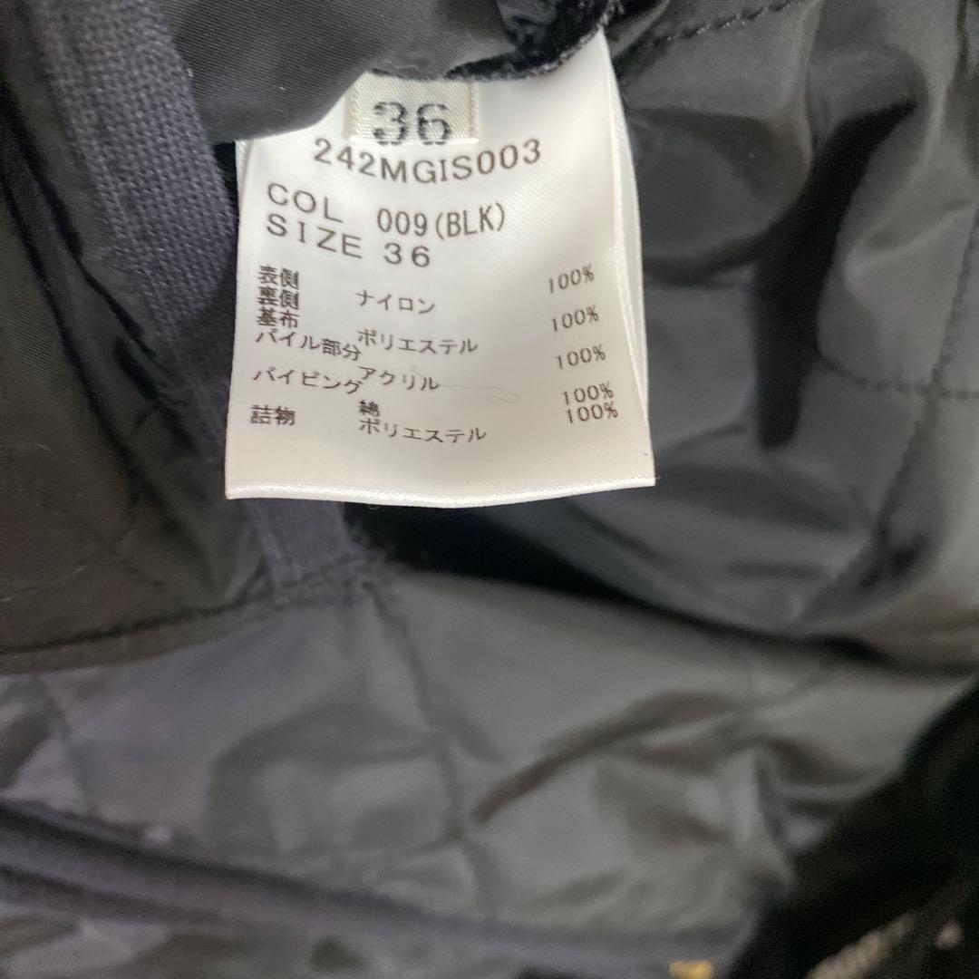 Barbour 242MGIS003 ブラック　サイズ36