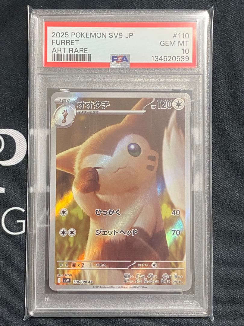 【PSA10】ポケモンカード オオタチ AR sv9 バトルパートナーズ
