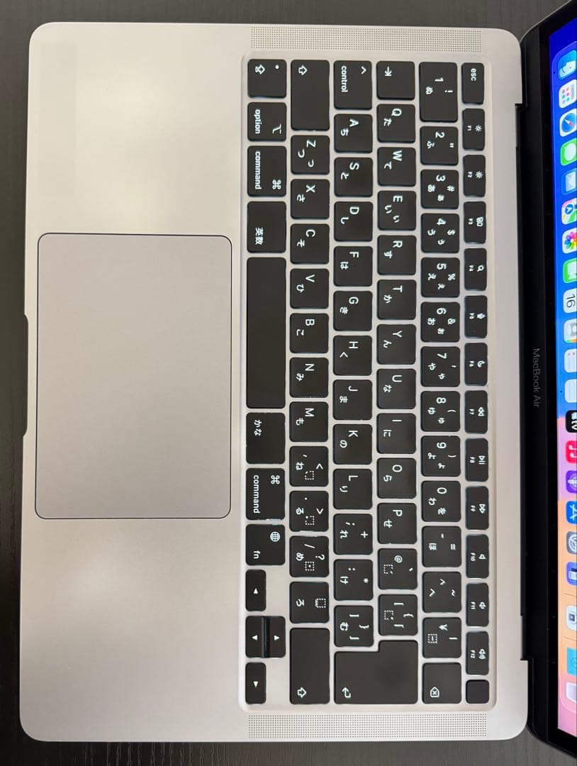 MacBook Air M1 16GB 512GB 充放電430 バッテリ86%