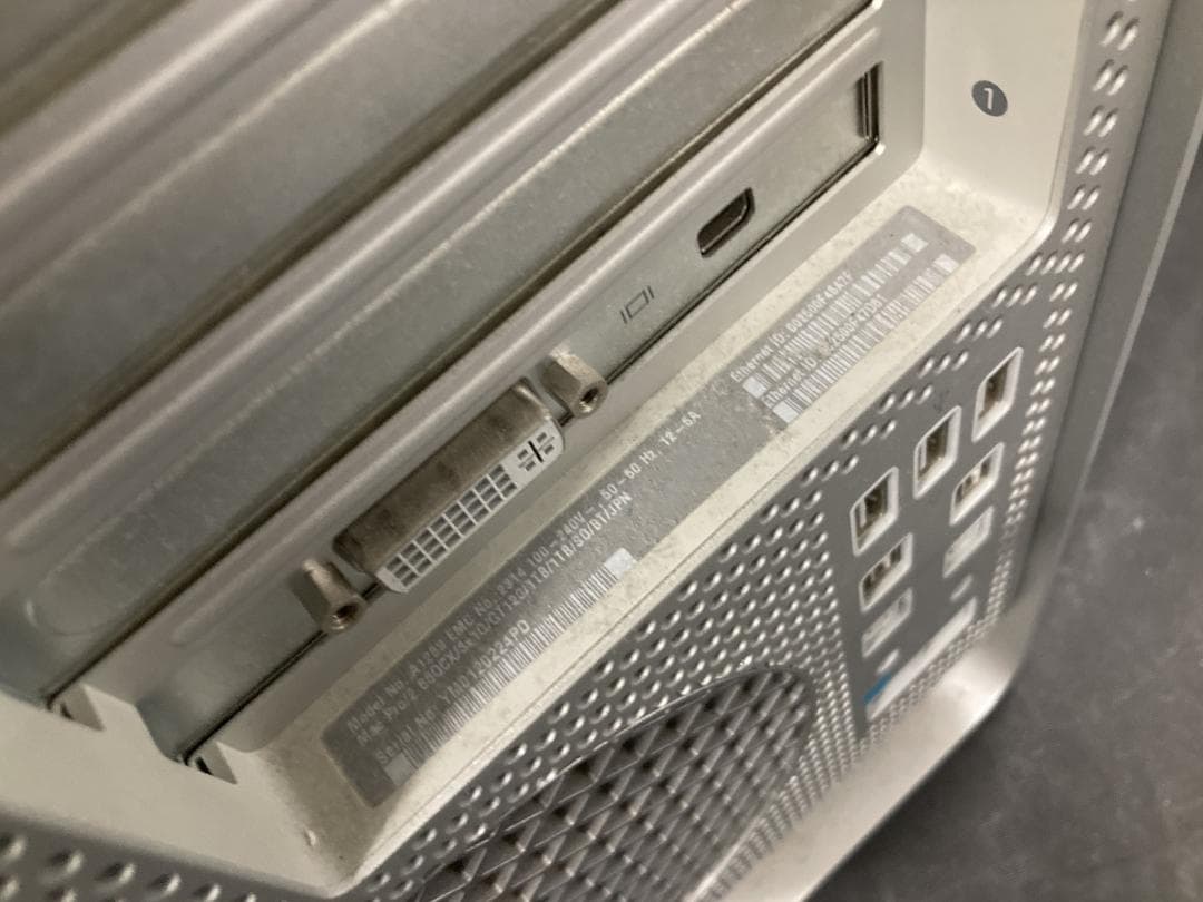 Apple Mac Pro ジャンク アルミタワー型 デスクトップ 本体のみ