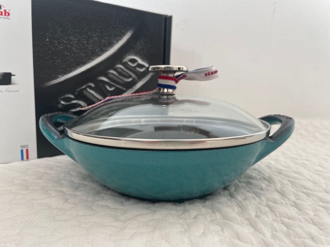 〈新品〉STAUB ベビーウォック　ミント