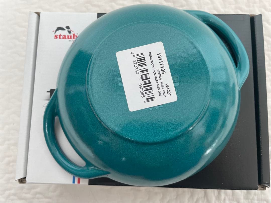 〈新品〉STAUB ベビーウォック　ミント