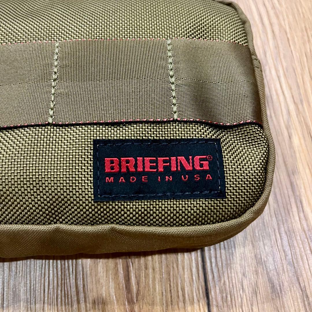 【極美品・廃盤】ブリーフィング ONE ZIP POUCH アメリカ製 ポーチ