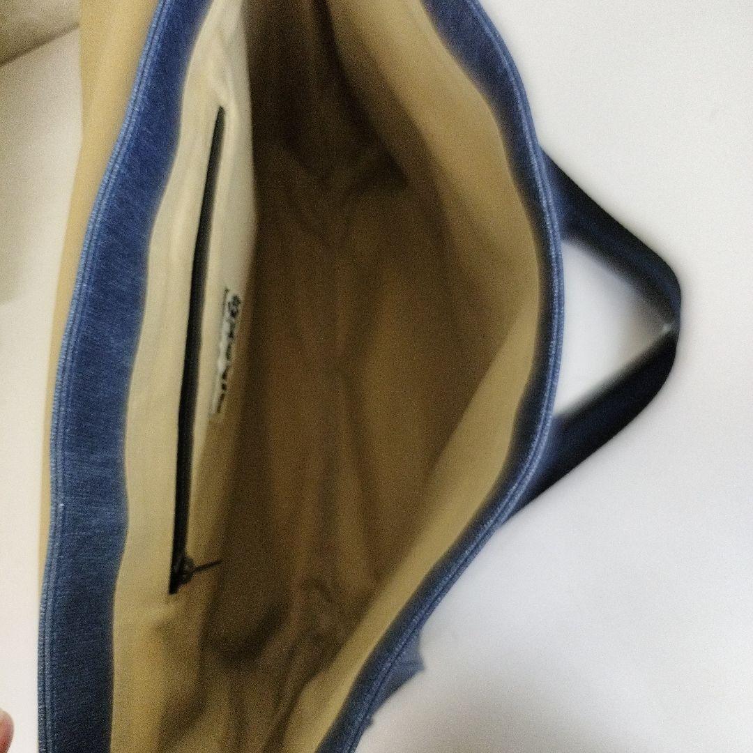 DIESEL BRAVE MAN デニム調 メッセンジャーバッグ ブルー