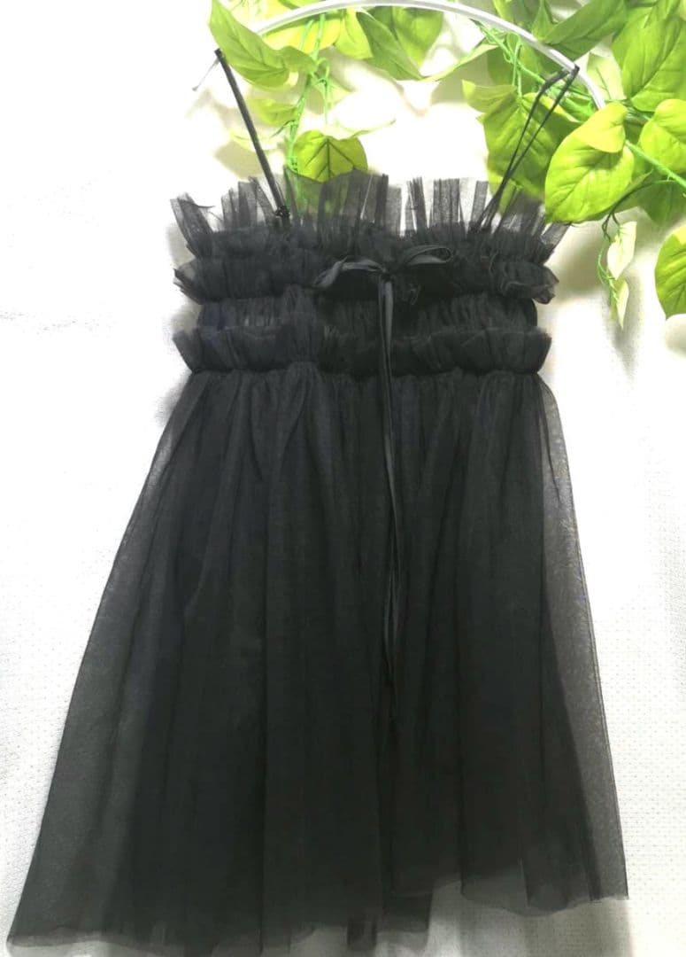 LA BELLE ETUDE　ボリュームギャザーフリルチュールキャミソール