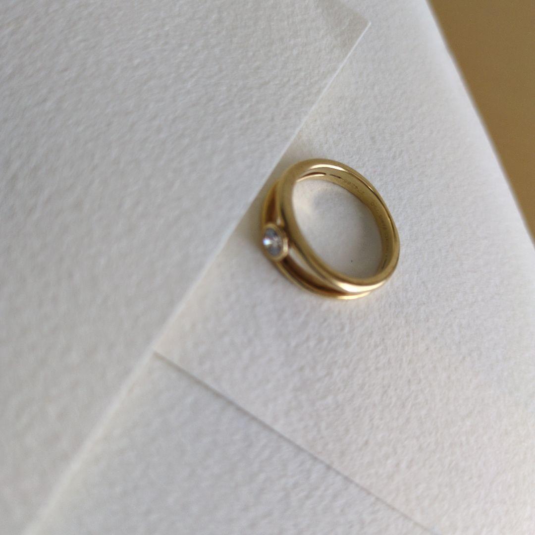 ♥CHAUMET♥ショーメ　18金　ダイヤモンドリング